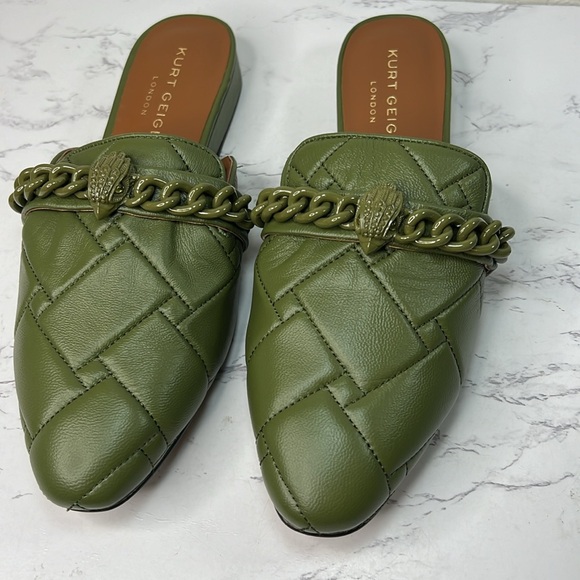 KURT GEIGER LONDON CHELSEA MULE QUILTED - Picture 9 of 11